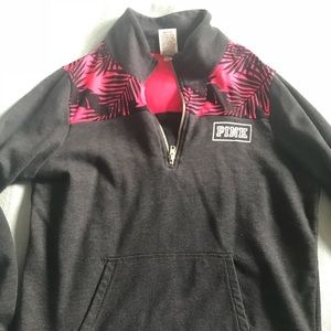 VS Pink Quarter Zip💖